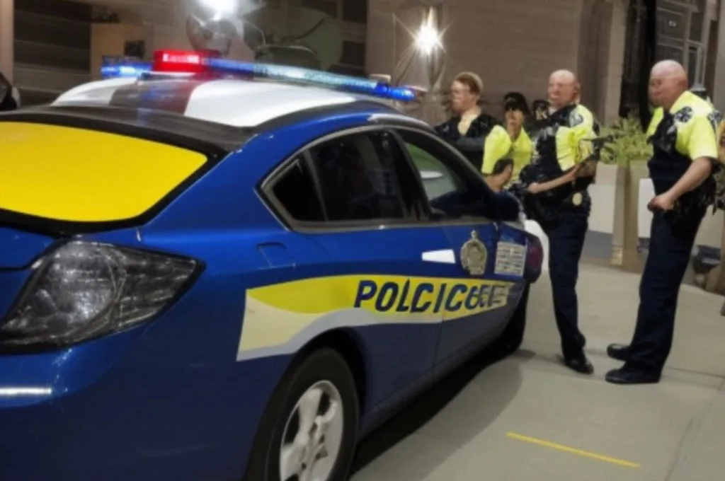 Dlaczego policja dotyka samochodu podczas zatrzymania